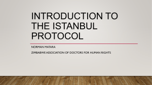 INTRODUCTION TO THE ISTANBUL PROTOCOL [Autosaved] (1)