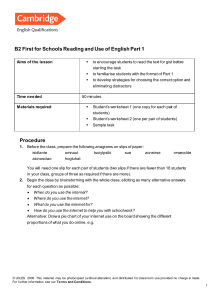 B2-first-for-schools-reading-and-use-of-english-part-1