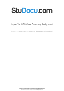 lopez-vs-csc-case-summary-assignment