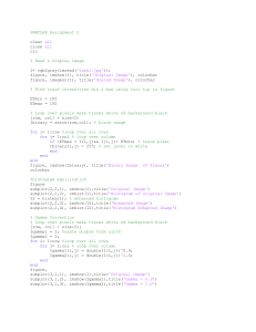 MATLAB Assignment 2