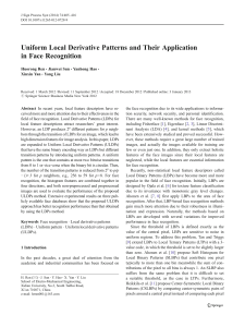 Uniform Local Derivative Patterns and Their Application art%3A10.1007%2Fs11265-012-0728-9