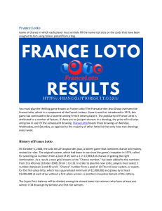 France Lotto Result