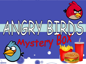 ANGRY BIRDS GAME Review Ch.14 G9