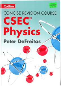 CONCISE REVISION COURSE PHYSICS