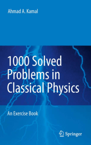 1000-Solved-Problems-in-Classical-Physics-An-Exercise-EBook