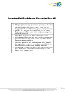 LKS Matematika Kelas VII: Bilangan