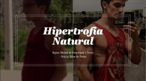 E-BOOK Hipertrofia Natural