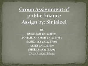 (PPT)Group Assignment of public finance