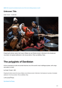 The Polyglots of Dardystan