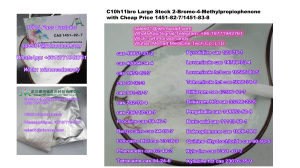 99% Purity 2-Bromo-4-Methylpropiophenone Acid Crystalline Powder CAS 1451-82-7