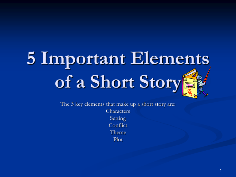 What Are 5 Characteristics Of A Short Story