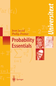 Probability Essentials