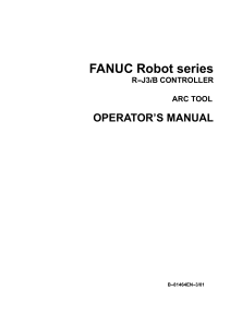 Fanuc ArcTool Operator Manual