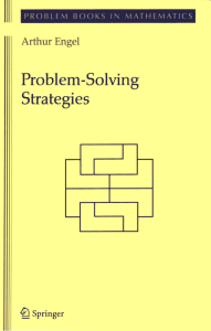 Problem Solving Strategies