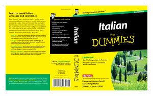 Italian for dummies