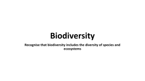 1. Biodiversity