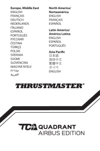 TCA Quadrant Airbus Edition user manual