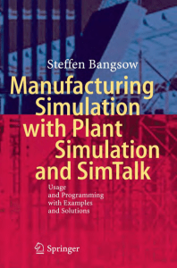 Book Manufacturing Simulation with Plant Simulation and SimTalk