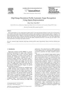 high-range-resolution-profile-automatic-target-recognition-using-sparse-representation