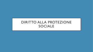 Diritto alla protezione sociale SSS