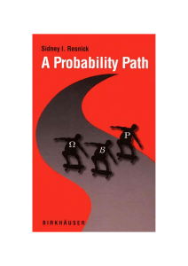 A probability path 