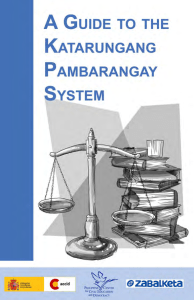 Guide to katarungang pambarangay 2012