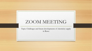 RUWA ZOOM MEETING