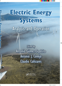 Electric Energy Systems A. GÓMEZ EXPÓSITO