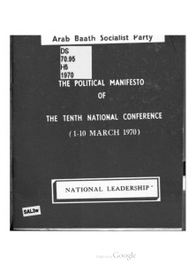 The Political Manifesto of the Tenth National Conference (1-10 March 1970) (coll.) (z-lib.org)