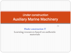 Auxiliary Marine Machinery
