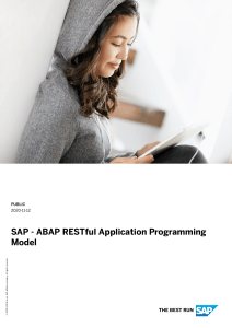 ABAP RESTful Programming Model EN