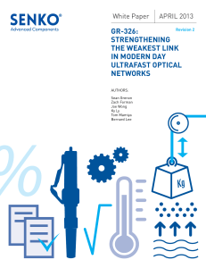 GR-326: Optical Connector Standards in Ultrafast Networks