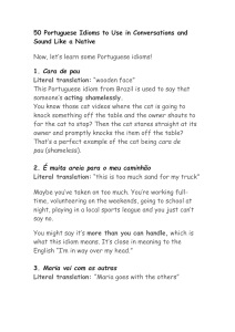 50 Portuguese Idioms