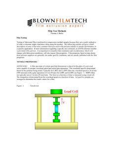 Film Properties