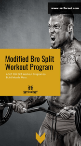 SFS Modified Bro Split Workout Program