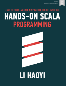 Hands-on Scala Programming Textbook