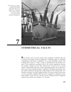 Chapter7 Symmetrical Faults