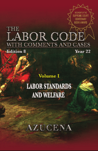 Philippine Labor Code Textbook: Labor Standards & Welfare