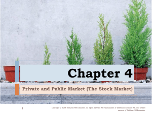 CHAPTER 4 EQUITY MARKET (Investors Monitoring and Stock Offerings)(2)
