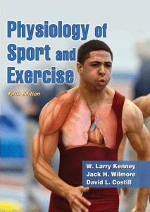 Physiology of Sport and Exercise (5th ed. 2011)