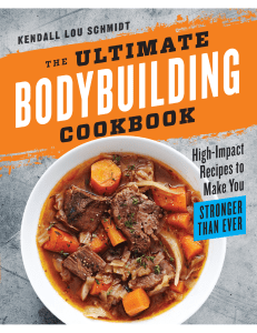 The Ultimate Bodybuilding Cookbook