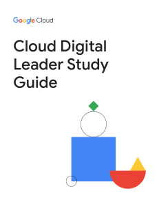 Cloud Digital Leader Study Guide