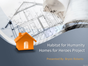 2015-Habitat Project