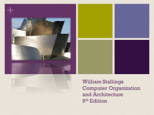 William Stallings Computer Organization and Architecture 9th Edition