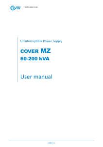 User Manual MZ 60-200K UM EN 213801