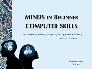 MINDS in Basic Computer Skills