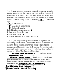 Med surg case study