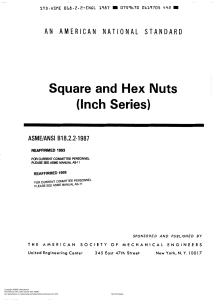 B 18.2.2 square and hex nuts