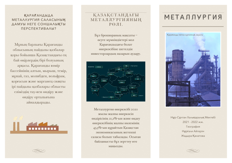 Қарағанды металлургиясы: даму перспективалары