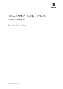 EO Cloud Native Security User Guide